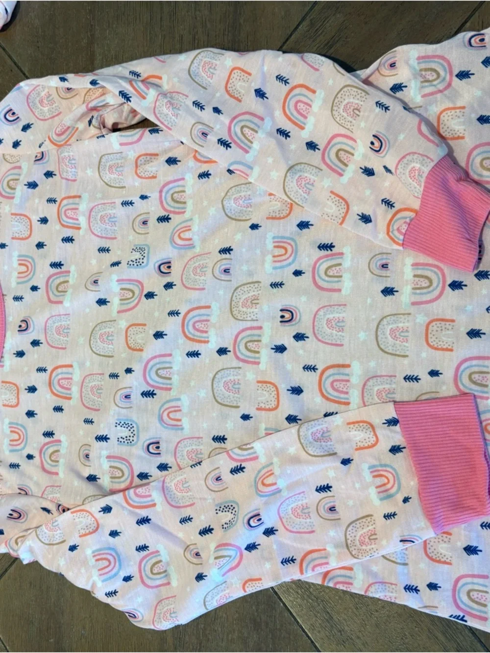 NWT Eddie Bauer 2 Piece Pajama Set Girls Youth Size M - Picture 4 of 5